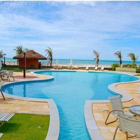Apartamento Vista Total Do Mar Uma Cobertura A 400M Do Beach Park No Porto Das Dunas Aquiraz Condominio Terramaris Piscina Ampla Parque Infantil Sauna Estacionamento Privado Kültér fotó