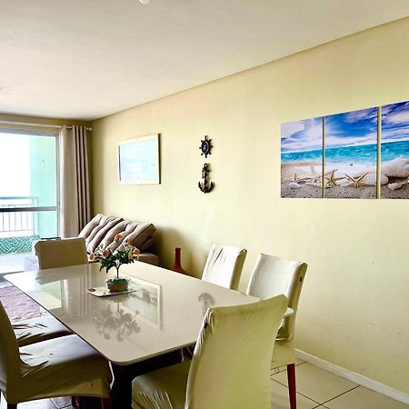 Apartamento Vista Total Do Mar Uma Cobertura A 400M Do Beach Park No Porto Das Dunas Aquiraz Condominio Terramaris Piscina Ampla Parque Infantil Sauna Estacionamento Privado Kültér fotó