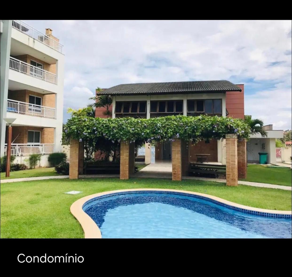 Apartamento Vista Total Do Mar Uma Cobertura A 400M Do Beach Park No Porto Das Dunas Aquiraz Condominio Terramaris Piscina Ampla Parque Infantil Sauna Estacionamento Privado Kültér fotó