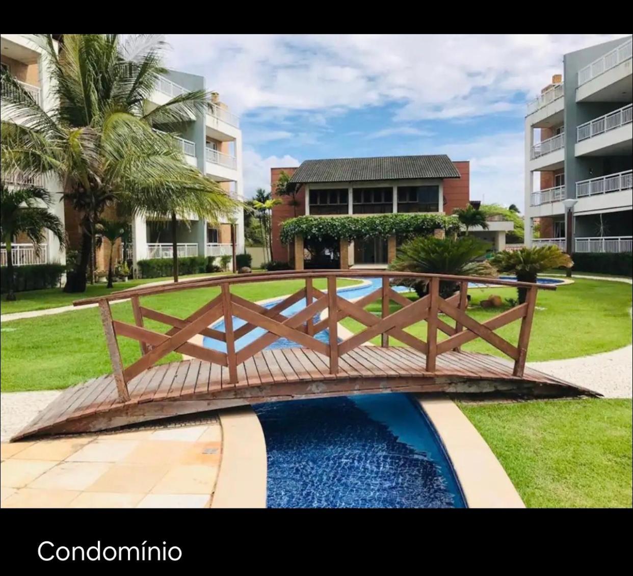 Apartamento Vista Total Do Mar Uma Cobertura A 400M Do Beach Park No Porto Das Dunas Aquiraz Condominio Terramaris Piscina Ampla Parque Infantil Sauna Estacionamento Privado Kültér fotó