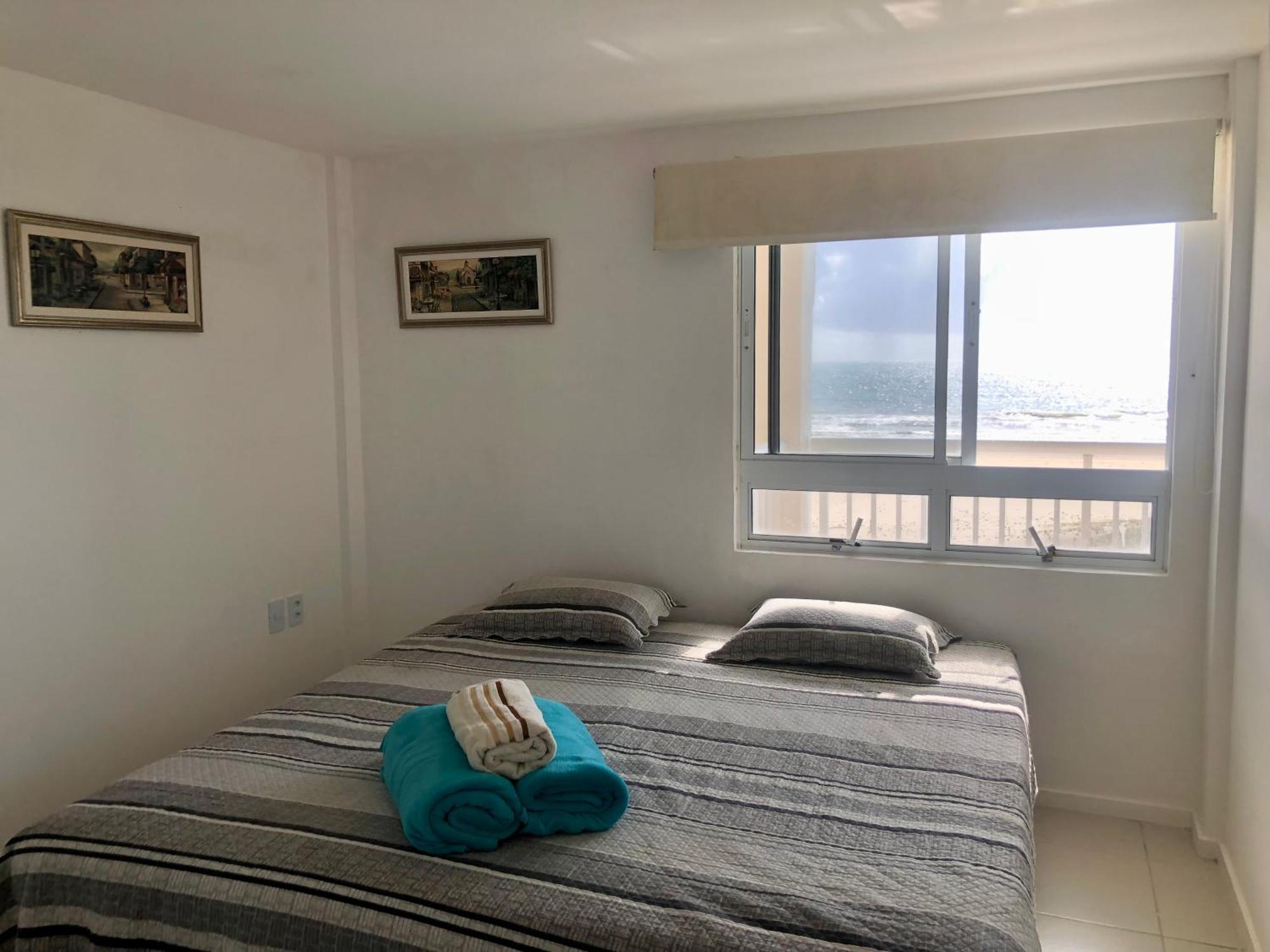 Apartamento Vista Total Do Mar Uma Cobertura A 400M Do Beach Park No Porto Das Dunas Aquiraz Condominio Terramaris Piscina Ampla Parque Infantil Sauna Estacionamento Privado Kültér fotó