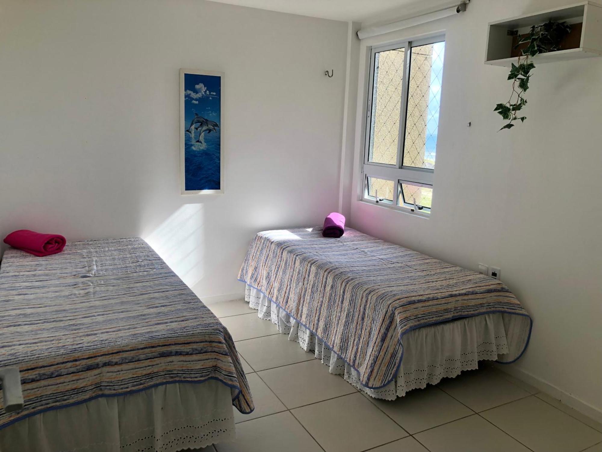 Apartamento Vista Total Do Mar Uma Cobertura A 400M Do Beach Park No Porto Das Dunas Aquiraz Condominio Terramaris Piscina Ampla Parque Infantil Sauna Estacionamento Privado Kültér fotó