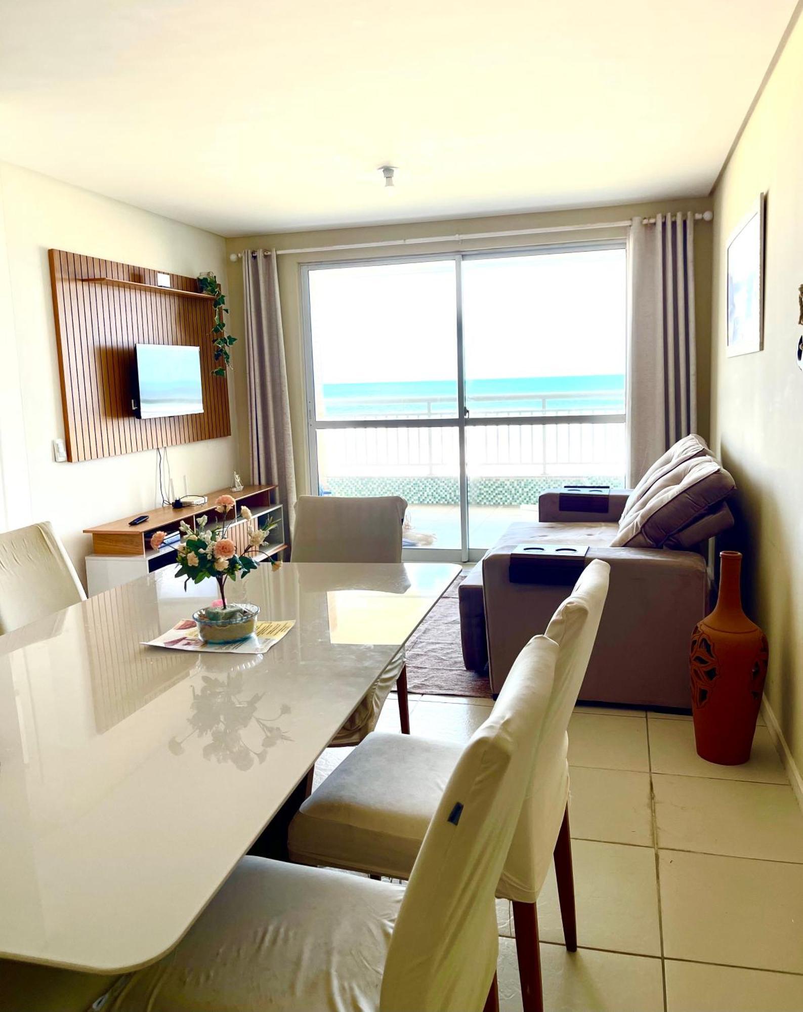 Apartamento Vista Total Do Mar Uma Cobertura A 400M Do Beach Park No Porto Das Dunas Aquiraz Condominio Terramaris Piscina Ampla Parque Infantil Sauna Estacionamento Privado Kültér fotó